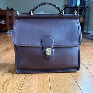 💙 SOLD ON MERCARI - Vintage Coach Willis Bag #9927 in Mahogany - Project Bag